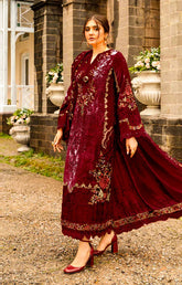 VELVET PALACHI 3PC MBP MEROON