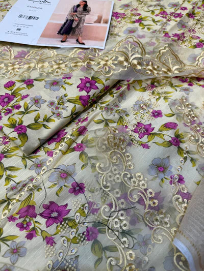 BAROQUE LAWN BQ YELLOW