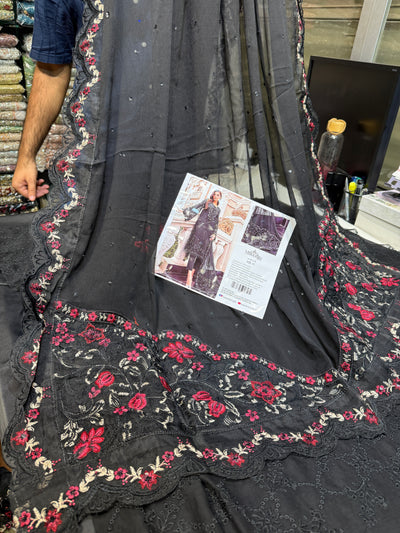 MARIA.B 33 CHIFFON BLACK