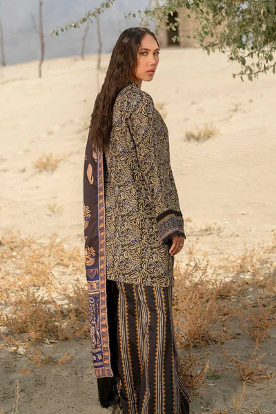 MARIA.B KHADDAR KH-04 CHARCOAL GREY